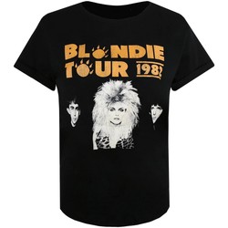 Abbigliamento Donna T-shirts a maniche lunghe Blondie Ahoy Nero