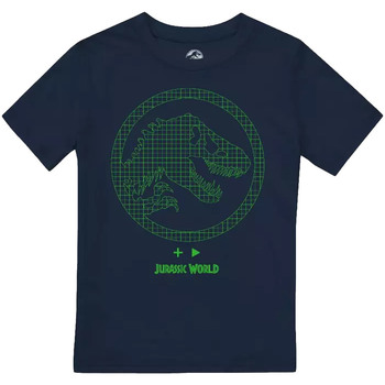 Abbigliamento Bambino T-shirts a maniche lunghe Jurassic World  Blu
