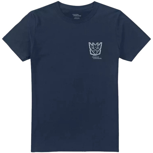 Abbigliamento Uomo T-shirts a maniche lunghe Transformers Factions Blu
