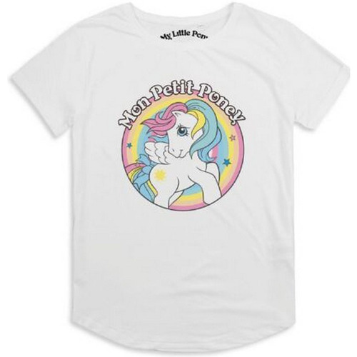 Abbigliamento Donna T-shirts a maniche lunghe My Little Pony Mon Petit Bianco
