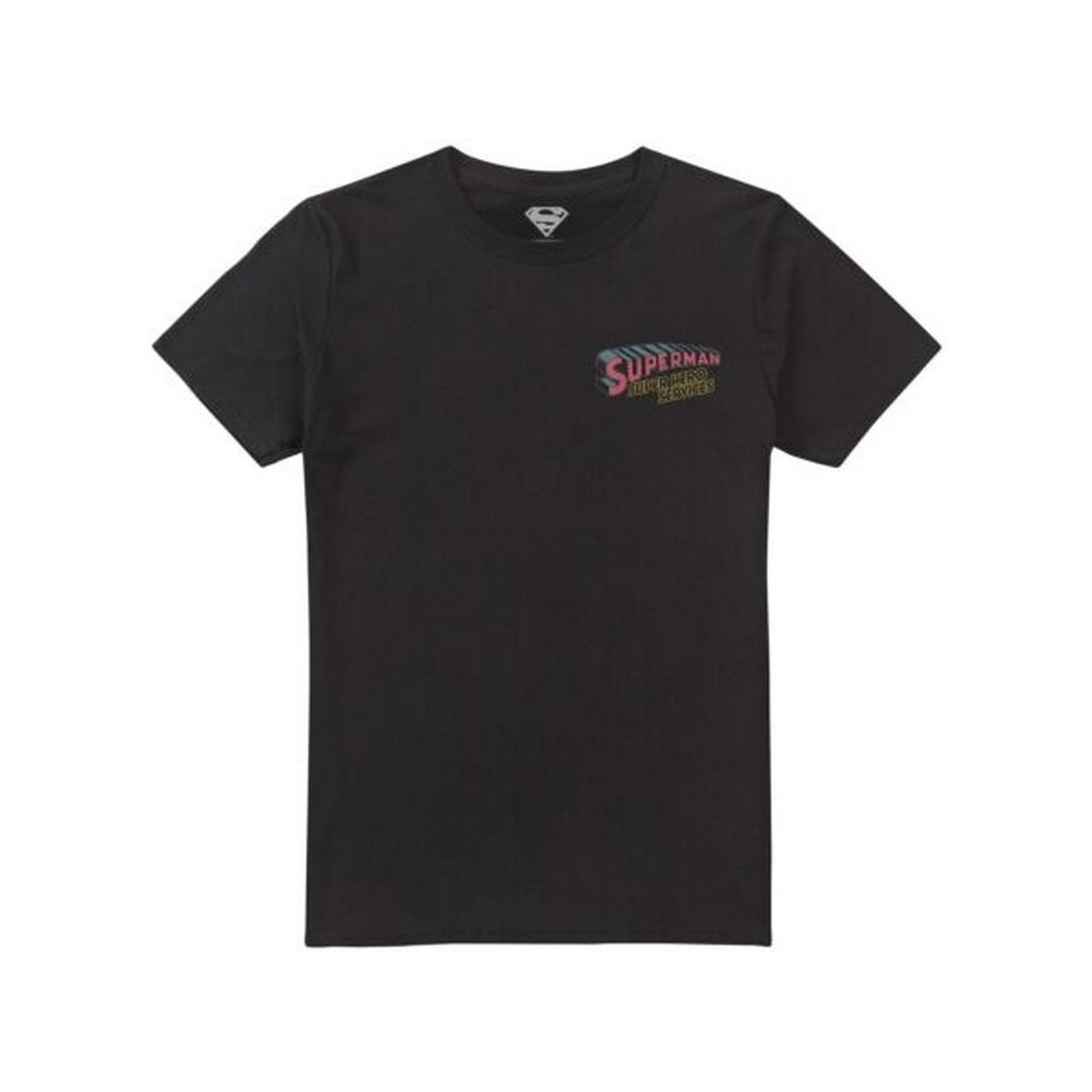 Abbigliamento Uomo T-shirts a maniche lunghe Dessins Animés Super Hero Services Nero