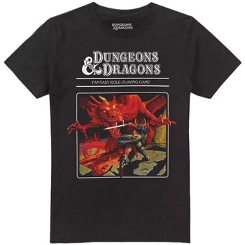 Abbigliamento Uomo T-shirts a maniche lunghe Dungeons & Dragons Original Nero
