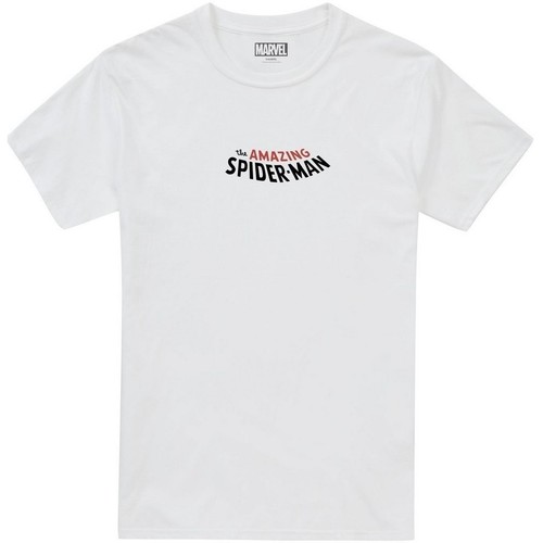 Abbigliamento Uomo T-shirts a maniche lunghe Marvel TV1789 Bianco
