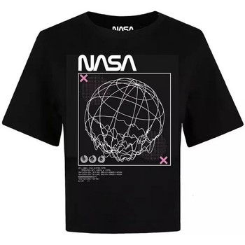 Abbigliamento Donna T-shirts a maniche lunghe Nasa TV1795 Nero