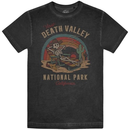 Abbigliamento Uomo T-shirts a maniche lunghe National Parks Death Valley Nero