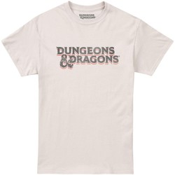 Abbigliamento Uomo T-shirts a maniche lunghe Dungeons & Dragons 70's Beige
