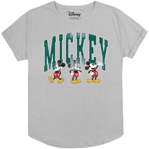 Abbigliamento Donna T-shirts a maniche lunghe Disney  Grigio
