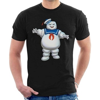 Abbigliamento Uomo T-shirts a maniche lunghe Ghostbusters Stay Puft Nero