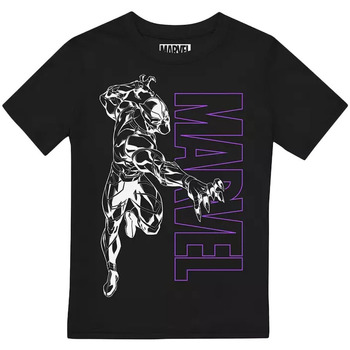 Abbigliamento Bambino T-shirts a maniche lunghe Black Panther  Nero