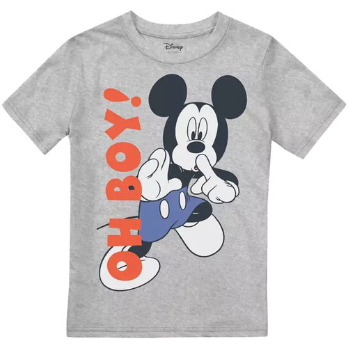 Abbigliamento Bambino T-shirts a maniche lunghe Disney Oh Boy! Grigio