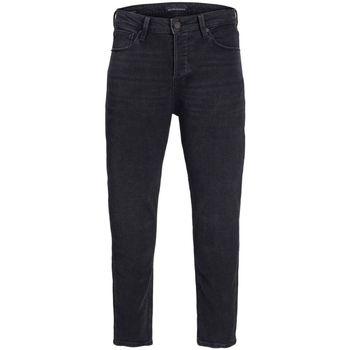 Abbigliamento Uomo Jeans Jack & Jones 12217122 TIM FRANKLIN-BLACK DENIM Nero