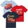 Abbigliamento Bambino T-shirts a maniche lunghe Dessins Animés TV1934 Rosso