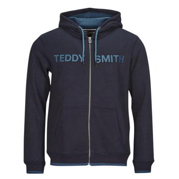 Abbigliamento Uomo Gilet / Cardigan Teddy Smith GICLASS HOODY Blu