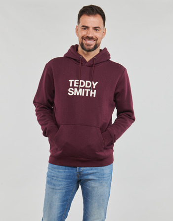 Abbigliamento Uomo Felpe Teddy Smith SICLASS HOODY Bordeaux