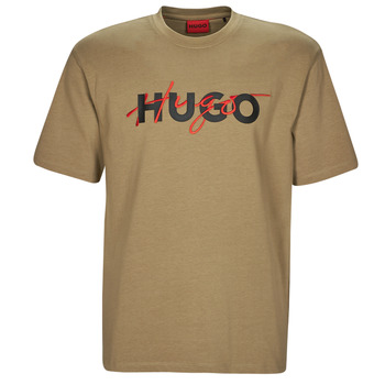 Abbigliamento Uomo T-shirt maniche corte HUGO Dakaishi Camel