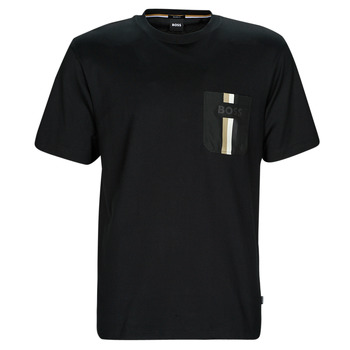Abbigliamento Uomo T-shirt maniche corte BOSS TESSIN 07 Nero