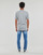Abbigliamento Uomo T-shirt maniche corte BOSS TIBURT 414 Grigio