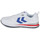Scarpe Uomo Sneakers basse hummel MONACO 86 PERFORATED Bianco / Blu / Rosso