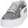 Scarpe Bambina Sneakers basse Puma 388453 Argento