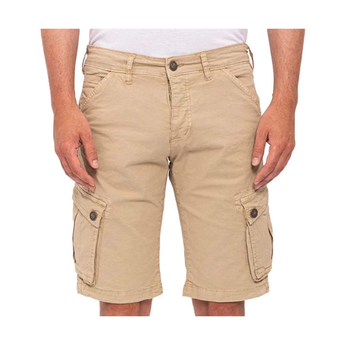 Abbigliamento Uomo Shorts / Bermuda Paname Brothers PB-BETTY Beige