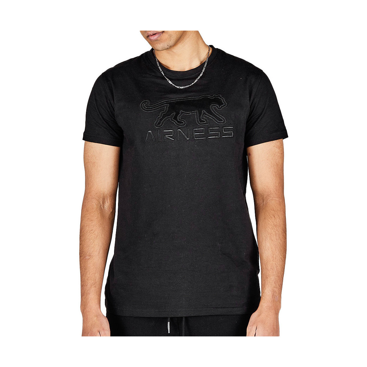 Abbigliamento Uomo T-shirt & Polo Airness 1A/2/1/382 Nero