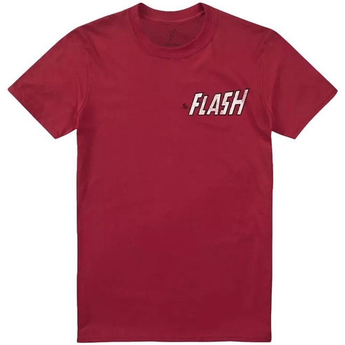 Abbigliamento Uomo T-shirts a maniche lunghe The Flash  Rosso