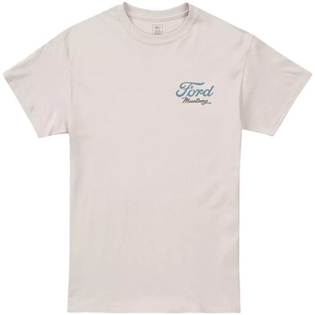 Abbigliamento Uomo T-shirts a maniche lunghe Ford  Beige