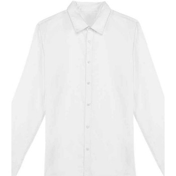 Abbigliamento Uomo Camicie maniche lunghe Native Spirit PC5130 Bianco