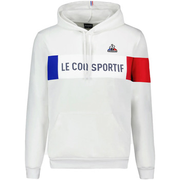 Abbigliamento Felpe Le Coq Sportif Tricolore Hoody N°1 Bianco