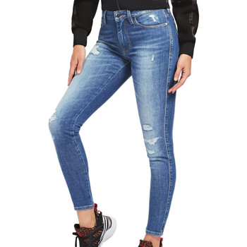 Abbigliamento Donna Jeans skynny Guess G-W0BAJ3D46A4 Blu