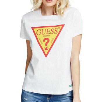 Abbigliamento Donna T-shirt & Polo Guess G-W0RI50I3Z11 Bianco