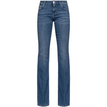Abbigliamento Donna Jeans dritti Pinko 100177-A0FS Blu