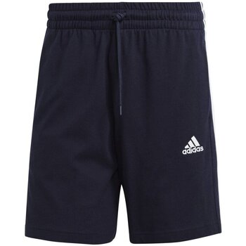 Abbigliamento Uomo Shorts / Bermuda adidas Originals Short Uomo Essentials 3-Stripes Blu