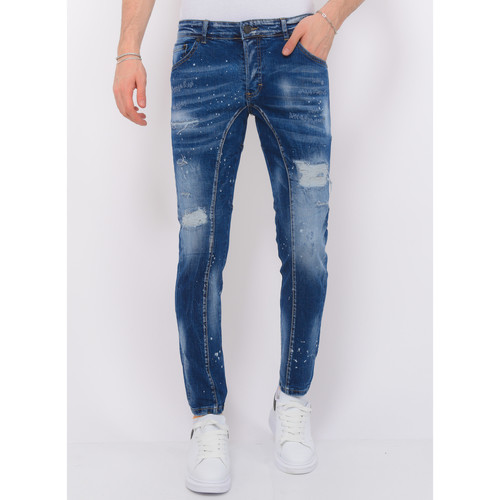 Abbigliamento Uomo Jeans slim Local Fanatic 140589206 Blu