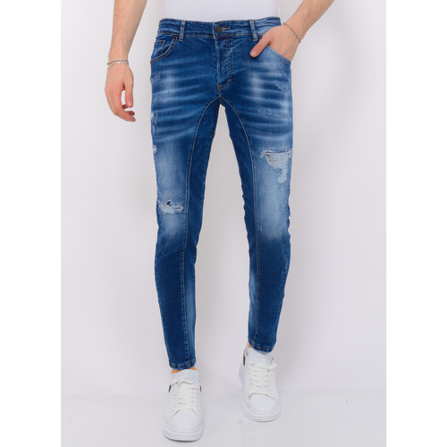 Abbigliamento Uomo Jeans slim Local Fanatic 140590073 Blu