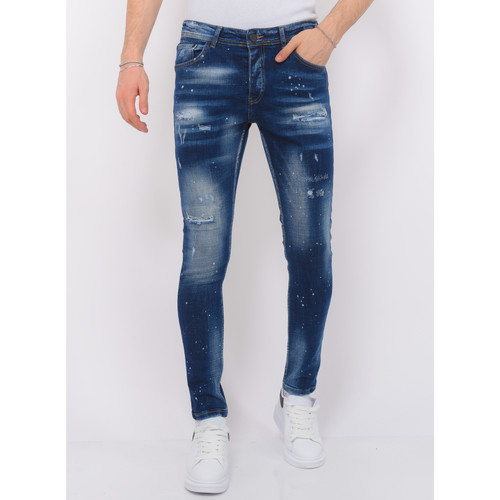 Abbigliamento Uomo Jeans slim Local Fanatic 140591625 Blu