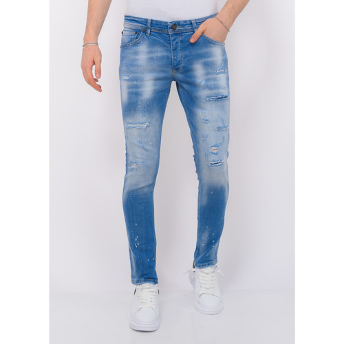 Abbigliamento Uomo Jeans slim Local Fanatic 140591927 Blu