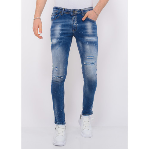 Abbigliamento Uomo Jeans slim Local Fanatic 140592195 Blu
