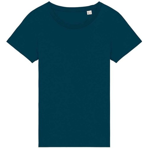 Abbigliamento Donna T-shirts a maniche lunghe Native Spirit PC5115 Blu