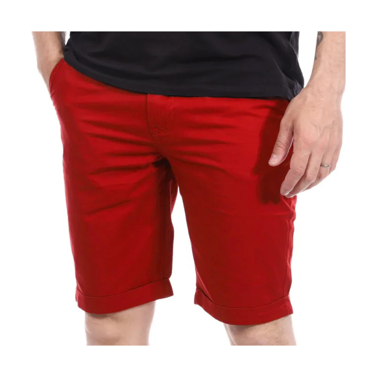 Abbigliamento Uomo Shorts / Bermuda La Maison Blaggio MB-MATT Rosso