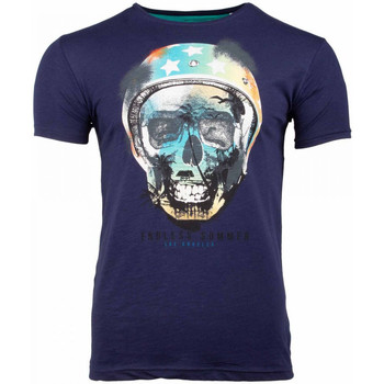 Abbigliamento Uomo T-shirt maniche corte La Maison Blaggio MB-MADISSON Blu