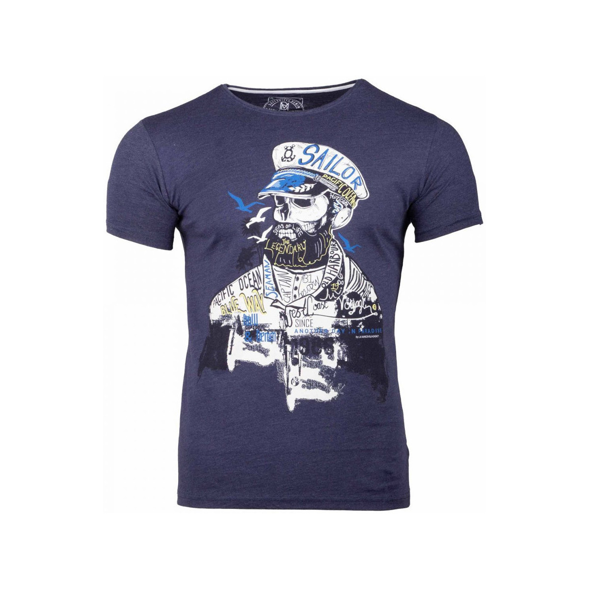 Abbigliamento Uomo T-shirt & Polo La Maison Blaggio MB-MENTOR Blu