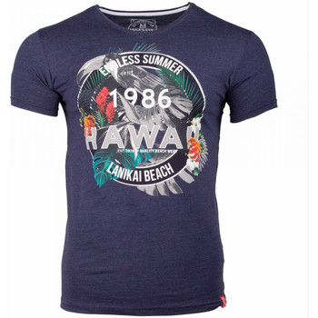 Abbigliamento Uomo T-shirt maniche corte La Maison Blaggio MB-MANDOR Blu