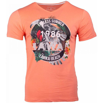 Abbigliamento Uomo T-shirt maniche corte La Maison Blaggio MB-MANDOR Arancio