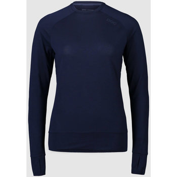Abbigliamento Donna Camicie Poc W's Light Merino Jersey_Tumaline Navy X20616301582MED1 Blu