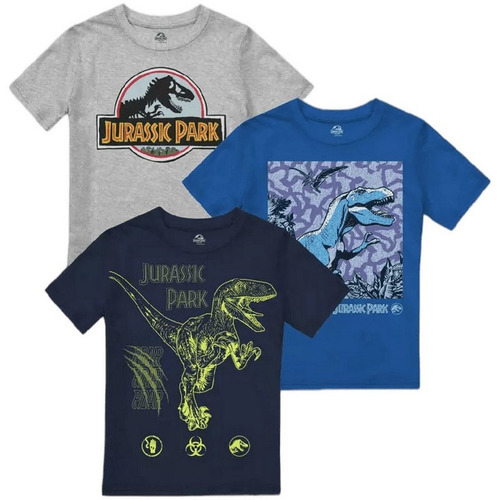 Abbigliamento Bambino T-shirts a maniche lunghe Jurassic Park TV1958 Multicolore