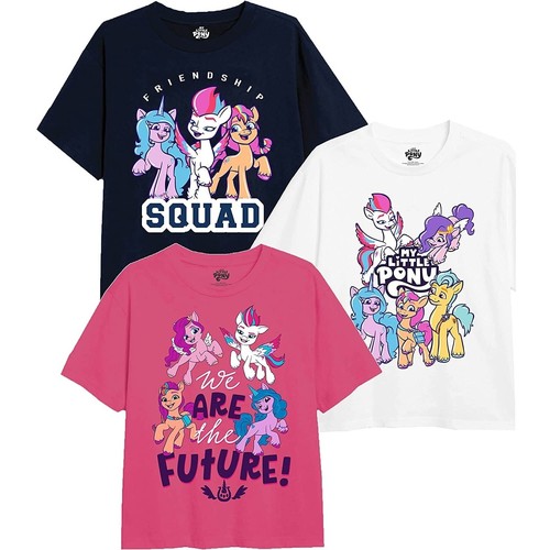 Abbigliamento Bambina T-shirts a maniche lunghe My Little Pony Squad Goals Multicolore