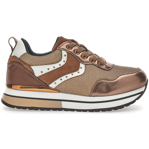 Scarpe Donna Sneakers The First 2227 Marrone