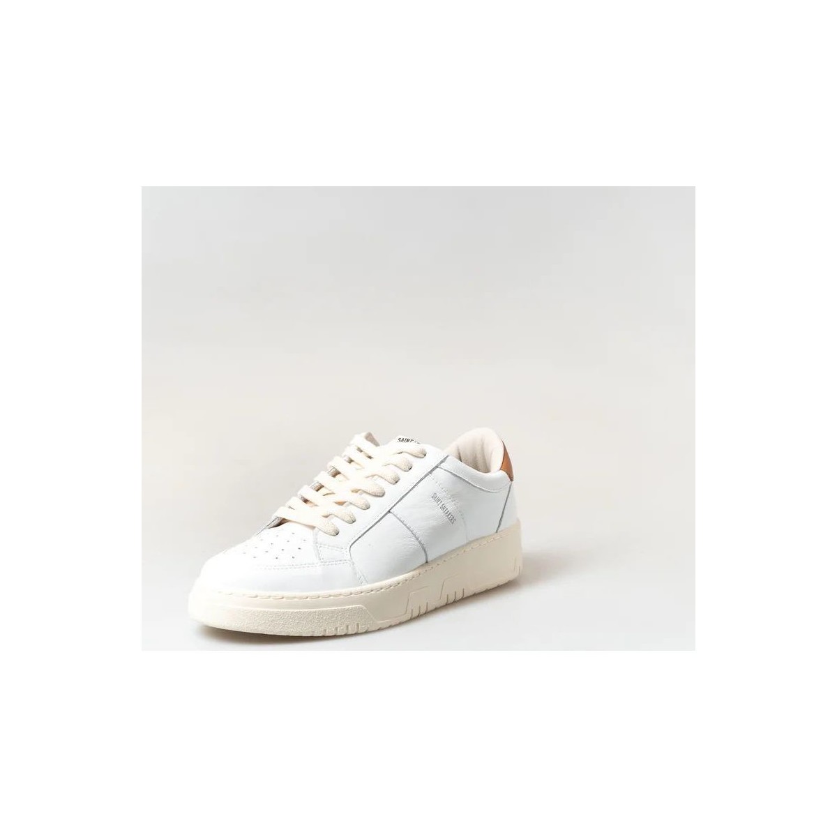 Scarpe Uomo Sneakers Saint Sneakers GOLF WHITE/CUOIO-WHITE/CUOIO Bianco