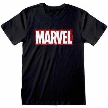 Abbigliamento T-shirts a maniche lunghe Marvel  Nero